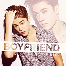 Teen star Justin Bieber shares Boyfriend Single Cover Art