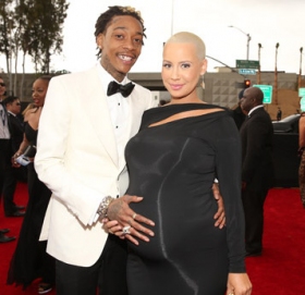 Wiz Khalifa and Amber Rose welcome baby Sebastian 'The Bash' Taylor Thomaz