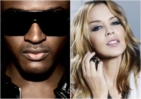 Taio Cruz 'Higher' video premiere feat Kylie Minogue